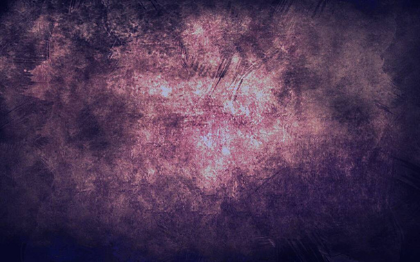 Violet lila grunge texturált fal háttér fénymásolótérrel.Tapéta. - Fotó, kép