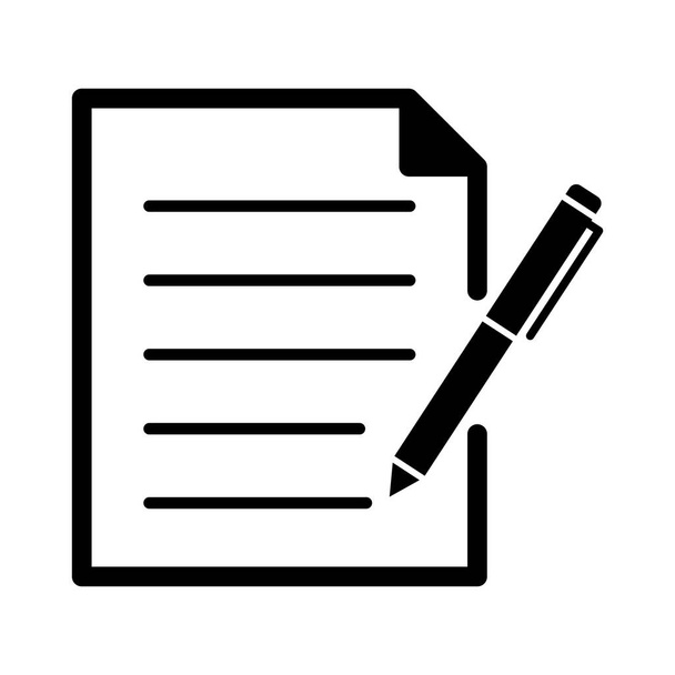 Notepad Vector Icon que puede modificar o editar fácilmente - Vector, Imagen