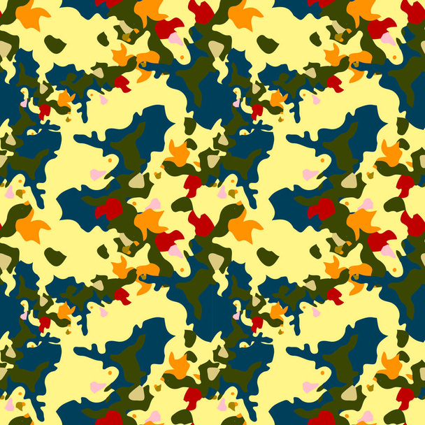 abstraktní vektorový vzor, digitální tapeta s barevnými skvrnami - Vektor, obrázek