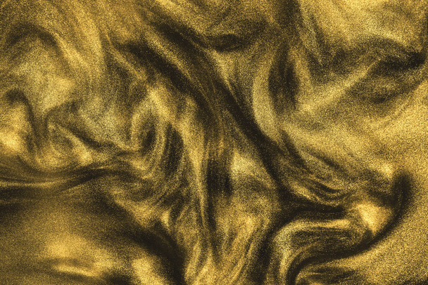 negro y oro festivo brillante brillo fondo - Foto, imagen