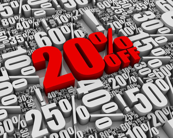 Sale 20% Off! - Photo, Image