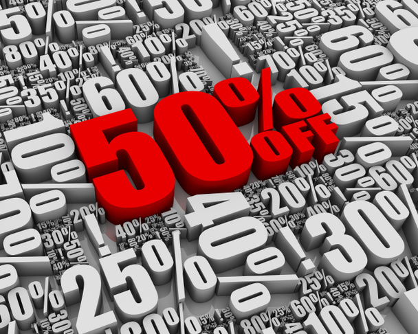 Sale 50% Off! - Photo, Image