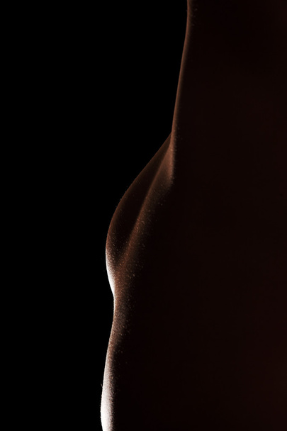 Sexy body nude woman. - 写真・画像