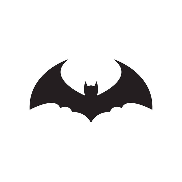 Bat voando ícone design modelo vetor isolado ilustração - Vetor, Imagem