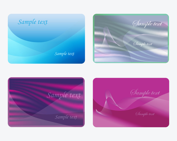 Business cards - Vektor, obrázek