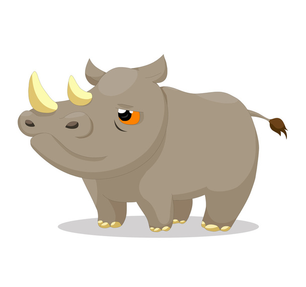 Rhinos - Vektör, Görsel