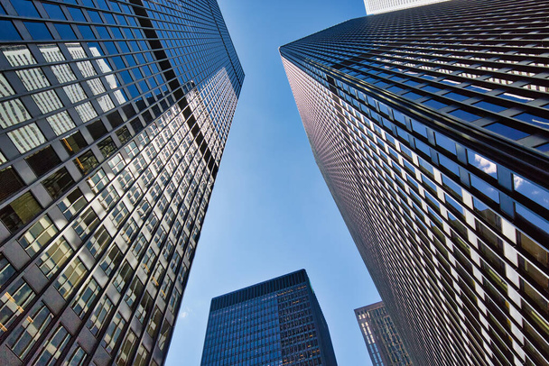 Panoramica skyline del distretto finanziario di Toronto nel centro della città - Foto, immagini