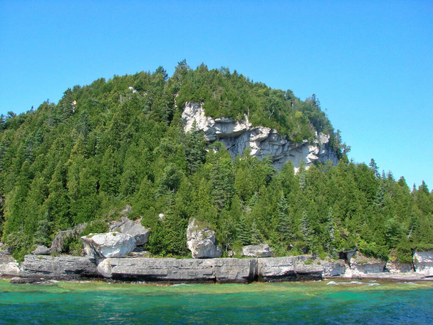 Fit Beş Ulusal Deniz Parkı, Tobermory, Ontario - Fotoğraf, Görsel