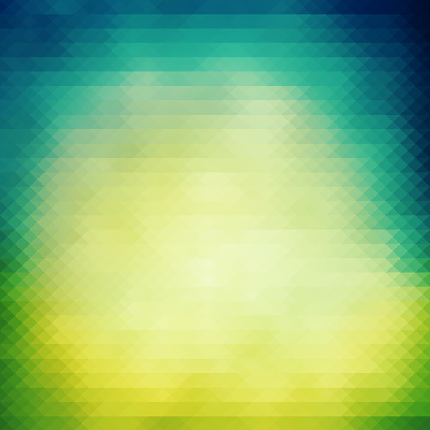 Fondo moderno geométrico de primavera, banner de mosaico colorido, retr
 - Foto, Imagen