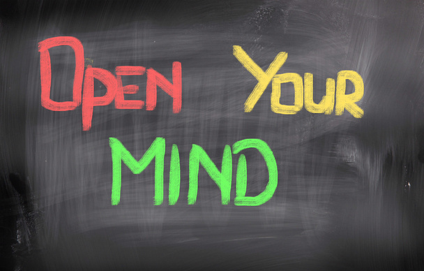 Open Your Mind Concept - Photo, Image