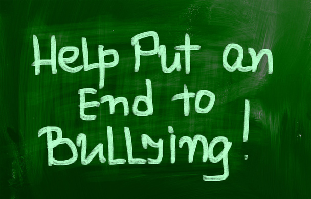 Ajuda a acabar com o conceito de bullying
 - Foto, Imagem