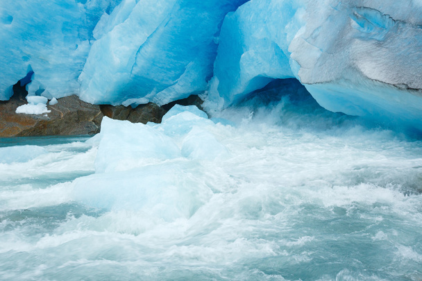 Nigardsbreen Glacier (Norway) - Фото, изображение
