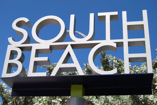 South Beach Sign - Photo, Image