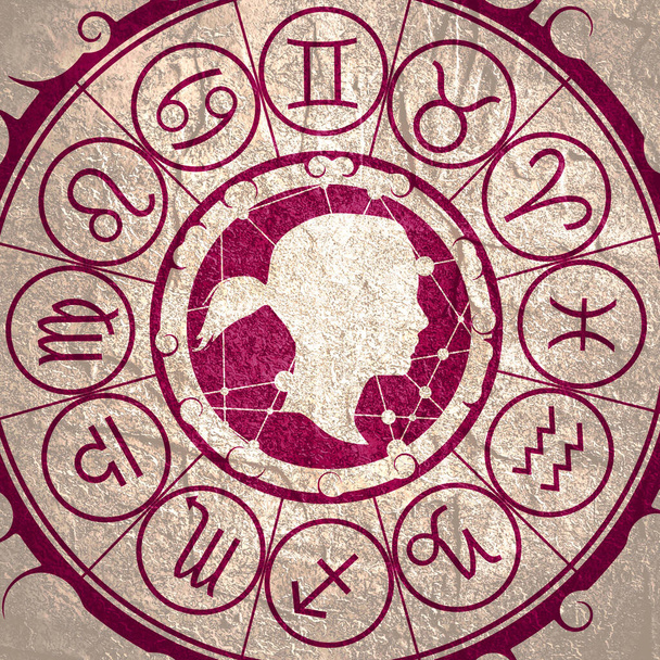 Mystical occult symbol. - Foto, Imagem