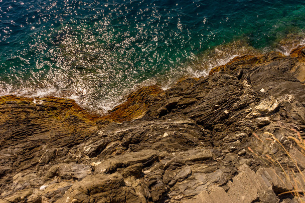 Ευρώπη, Ιταλία, Cinque Terre, Manarola, - Φωτογραφία, εικόνα