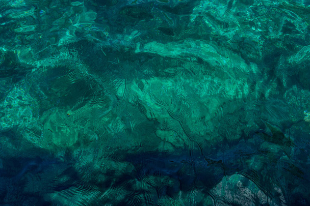 Europa, Italia, Cinque Terre, Monterosso, un primer plano de un campo verde - Foto, Imagen