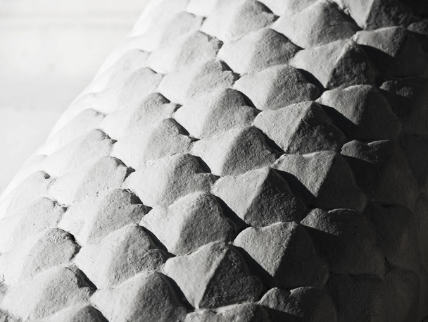 Textura blanca patrón geométrico Arte fondo abstracto - Foto, imagen