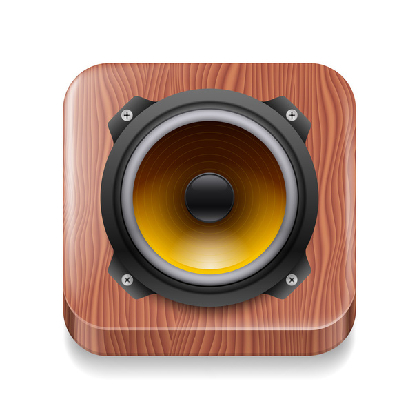 Sound icon - Vektor, kép