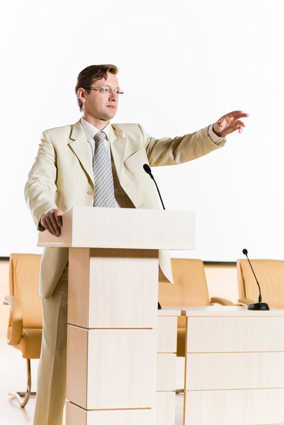 male speaker - Foto, afbeelding