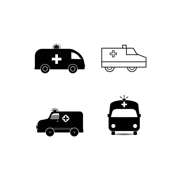 Icono de ambulancia vector ilustración diseño - Vector, imagen