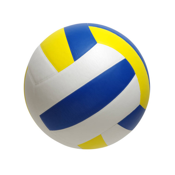 Волейбольный мяч изолирован на белом фоне - Фото, изображение