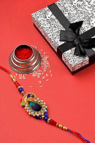 Indian Festival Raksha bandhan, rakhi with Gifts - Photo, Image
