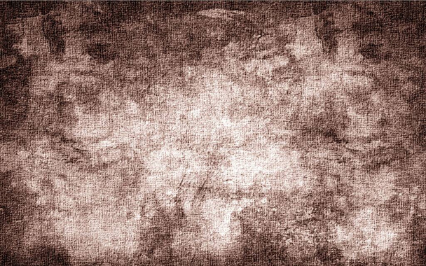 ダークブラウンの古いグランジ水彩紙キャンバステクスチャバナー壁紙の背景。高齢者の壁石の質感. - 写真・画像