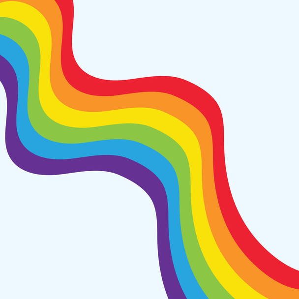  Abstrack belleza arco iris fondo vector ilustración diseño - Vector, Imagen