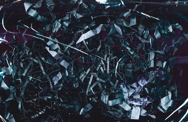 grunge texture background paper shred black purple - Photo, Image
