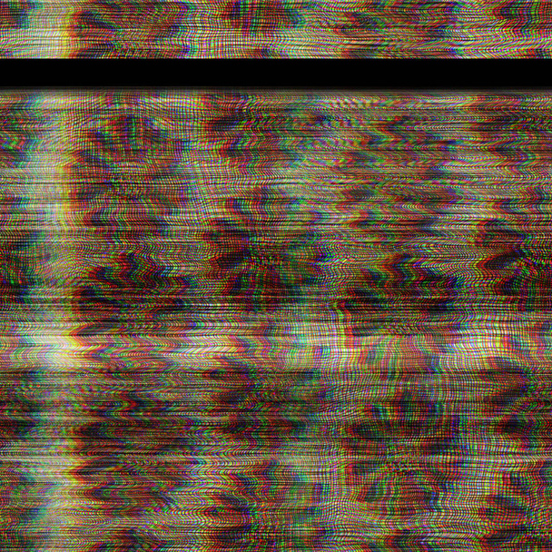 Θόρυβος οθόνης υπολογιστή χωρίς ραφή techno glitch RGB - Φωτογραφία, εικόνα