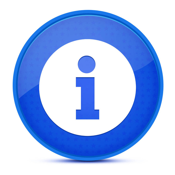 Інфо естетична глянцева синя кругла кнопка абстрактна ілюстрація
 - Фото, зображення