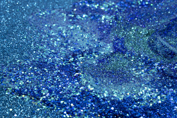 Блакитний голографічний гліцерин - Фото, зображення