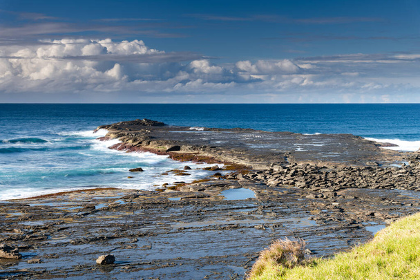 Black Head Reserve coastal look out  at Gerroa on the South Coast of NSW, Australia - Valokuva, kuva