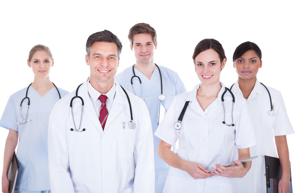 Doctors And Nurses With Stethoscope - Zdjęcie, obraz