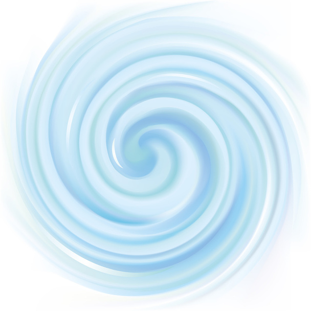 青い旋回テクスチャのベクトルの背景 - ベクター画像
