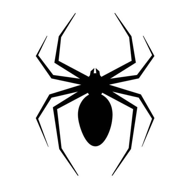 Simple illustration of spider for Happy Halloween Day - Vetor, Imagem
