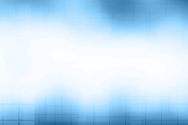 Modrý gradient rozmazané bokeh abstraktní pozadí. - Fotografie, Obrázek