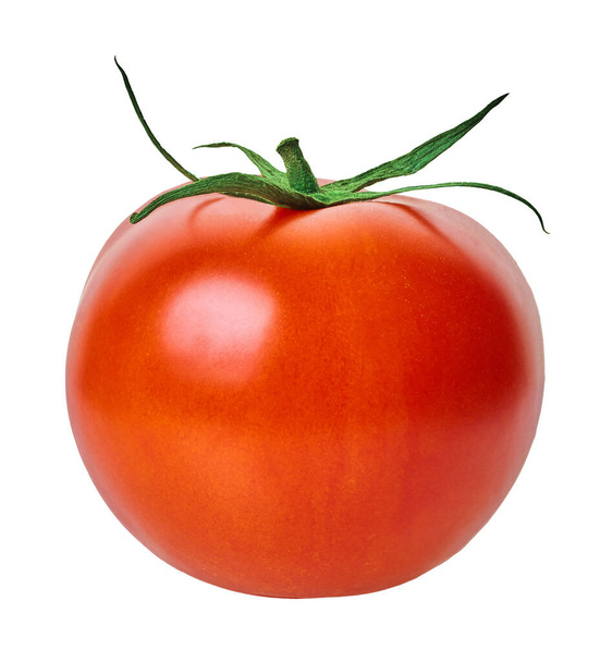 tomatoe on a white isolated background with clipping path                                  - Foto, Imagem