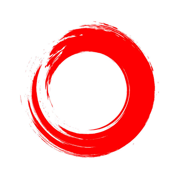 Red enso symbol vector - Vector, Image