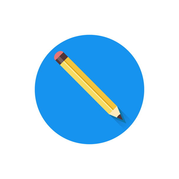 Vector Pencil Icon - Вектор,изображение
