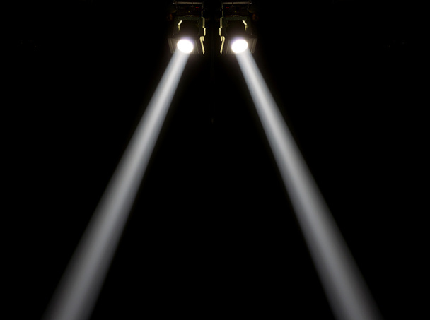 concert lighting against a dark background - Photo, Image