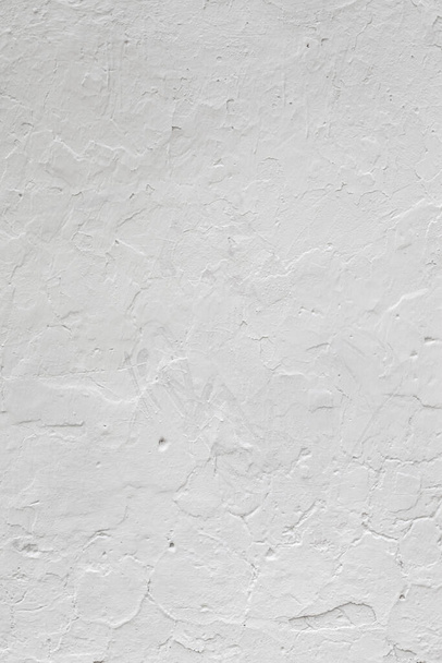 Blank concrete wall white color for texture background - Foto, Imagem