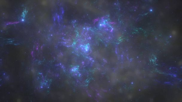 Εικονογράφηση Starfield, φόντο γαλαξία βαθύ διάστημα - Φωτογραφία, εικόνα
