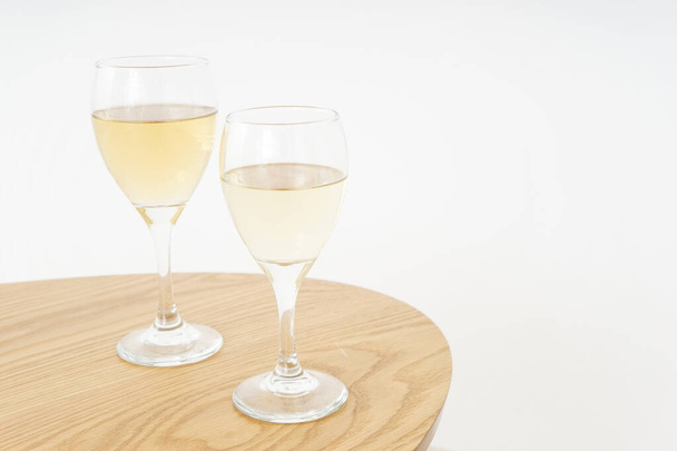 wineglass and berpwater image  - Fotoğraf, Görsel