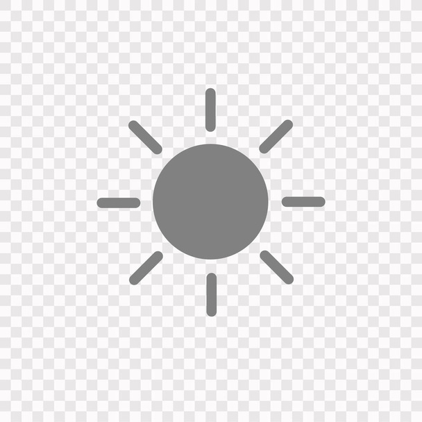 Sun Icon. Vector Stock Illustration - Vector, Image