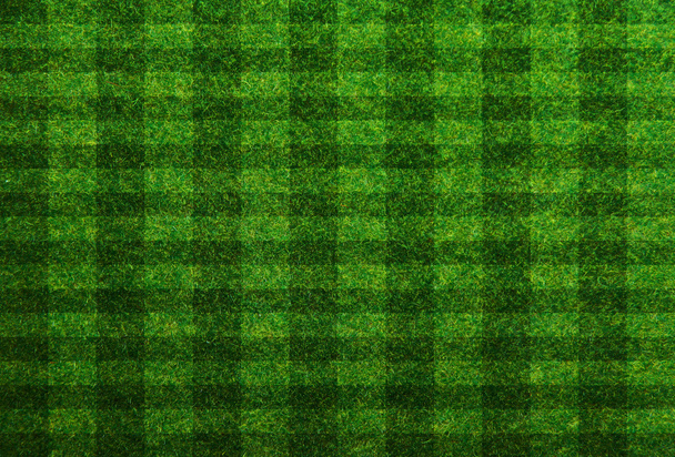 Grünes Gras Fußballfeld Hintergrund  - Foto, Bild