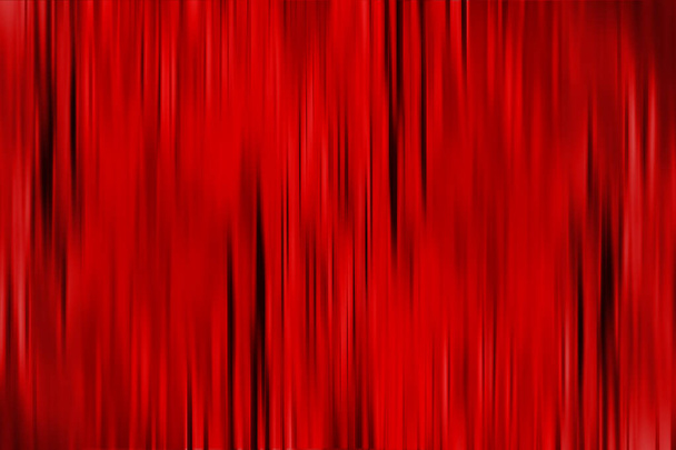 Fundo abstrato vermelho com linhas pretas de borrão de movimento vertical. Texturizado pano de fundo cortina vermelha - Foto, Imagem