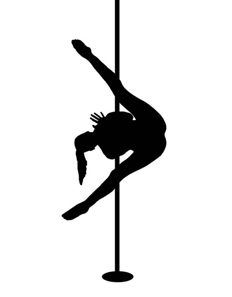 Pole Dance Sport, Mädchen - Foto, Bild