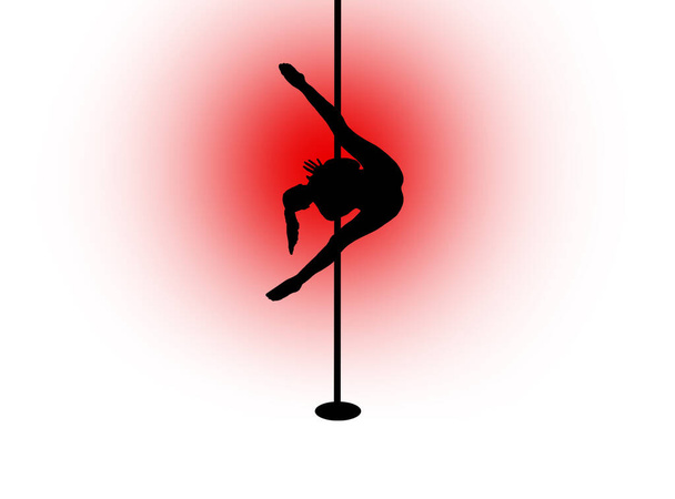 Pole Dance Sport, Mädchen - Foto, Bild
