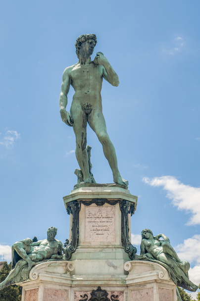 David en Piazzale Michelangelo en Florencia, Italia
 - Foto, imagen